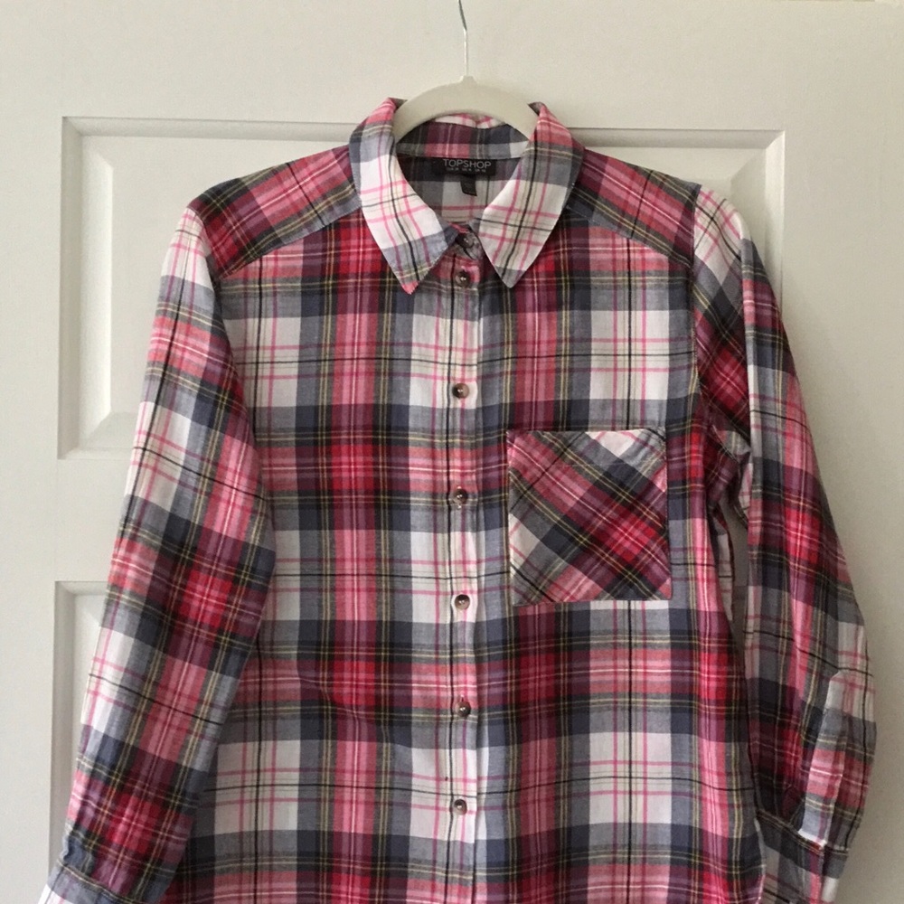 TOPSHOP Flannel Shirt